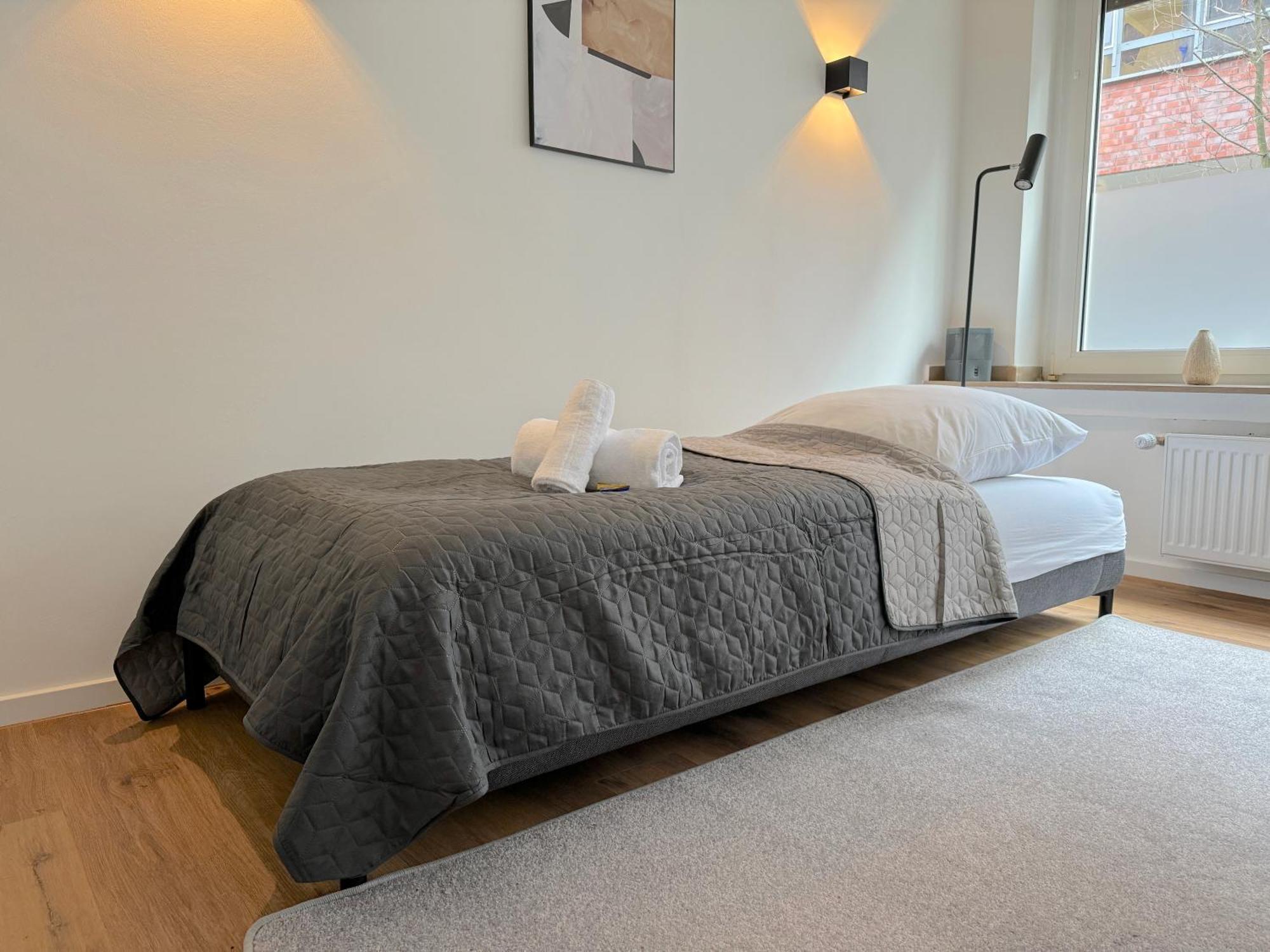 Modern & Minimal - Design-Apartment In Stadtmitte Wesel  Exterior foto