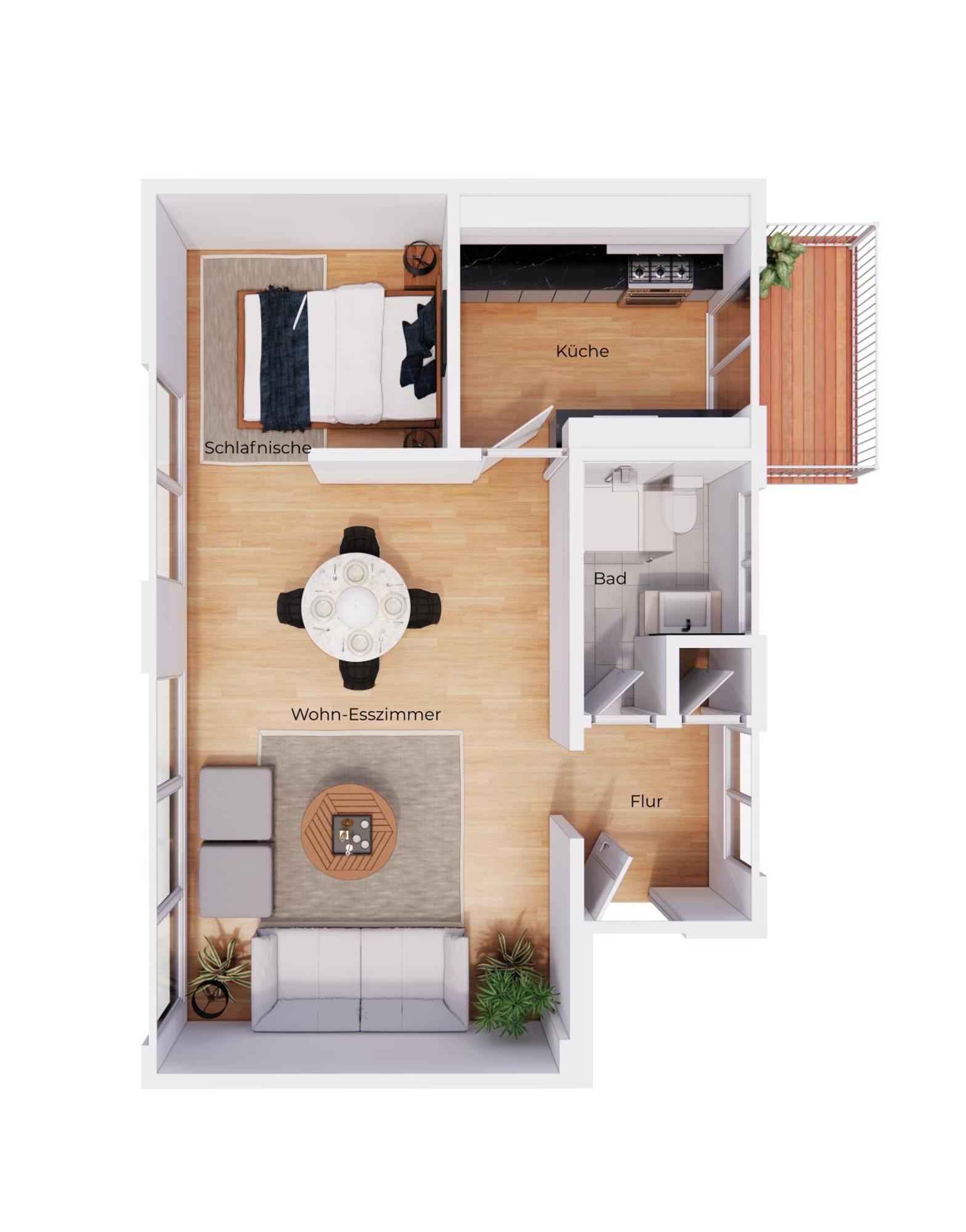 Modern & Minimal - Design-Apartment In Stadtmitte Wesel  Exterior foto